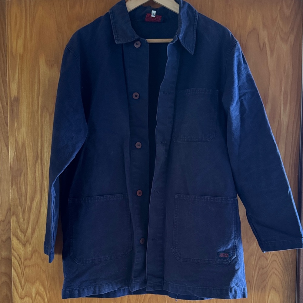 Vintage French chore coat